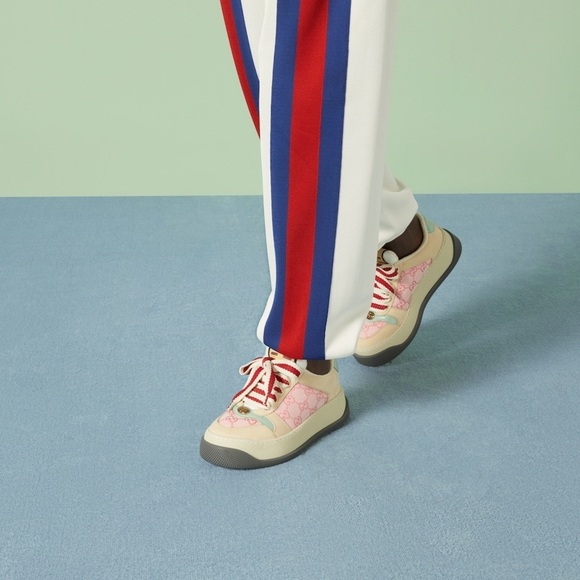 GUCCI  AUTHENTIC GUCCI WOMEN'S SCREENER SNEAKER SIZE 38 - Picture 17 of 17